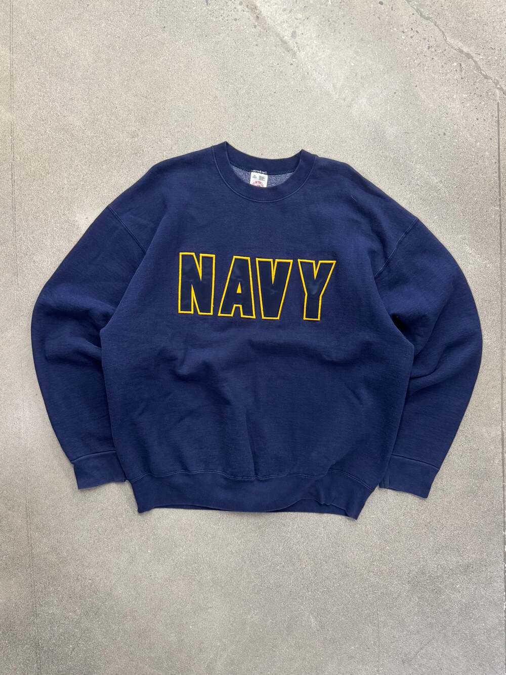 Vintage 90s United States NAVY Crewneck Sweatshirt - XL